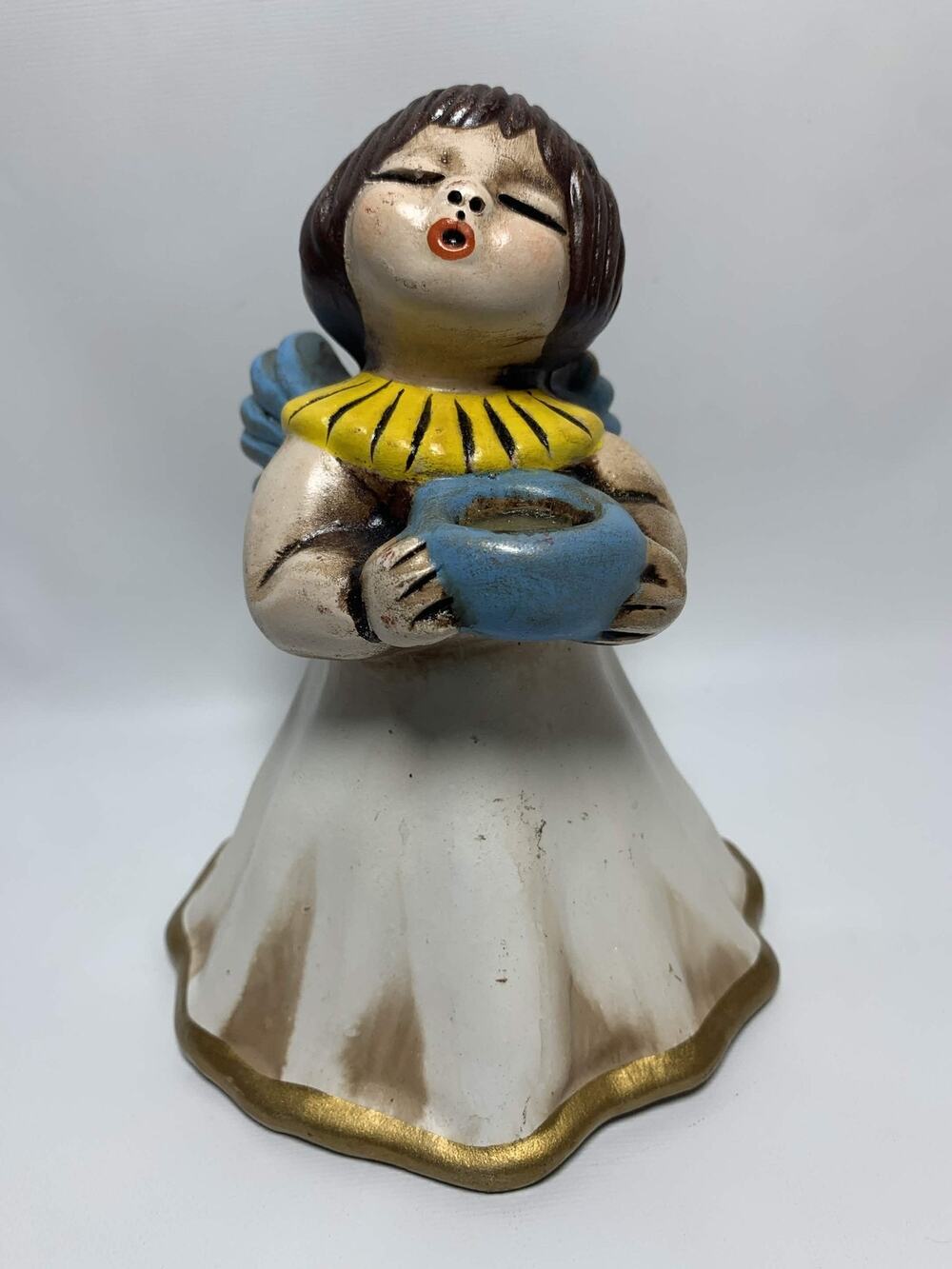 Vintage THUN Bozner Engel Italy Angel Candle Holder 5.5 in